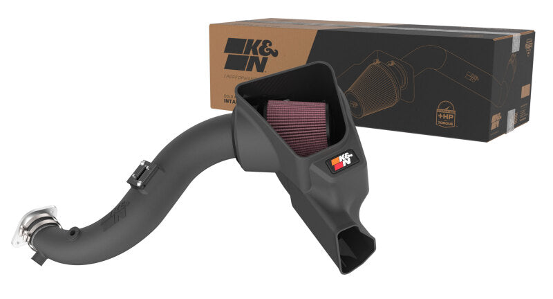 K&N 2024 Ford Mustang Ecoboost L4-2.3L F/L Turbo AirCharger - Cold Air Intake System (view 5)