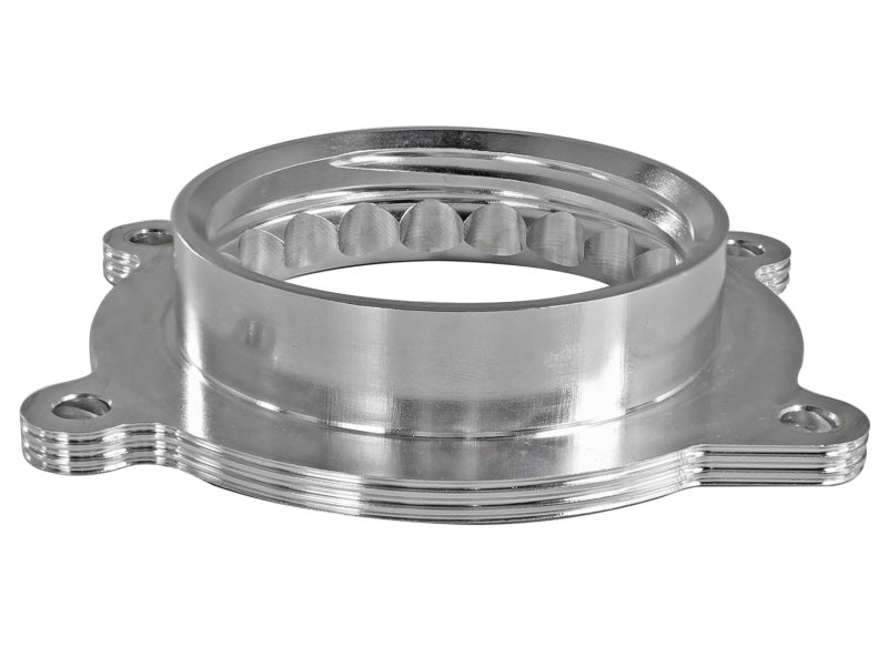 aFe Silver Bullet Throttle Body Spacer 14 Chevrolet Corvette V8 6.2L (view 3)