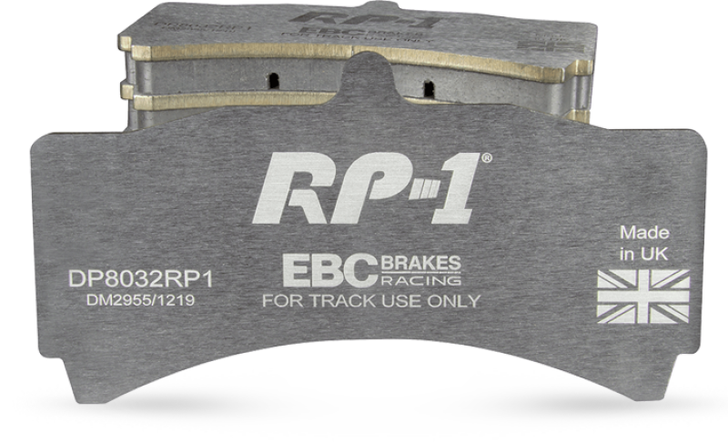 EBC 97-09 Porsche Boxster (986/987 w/Cast Iron Discs) RP-1 Race Front Brake Pads Main image