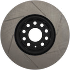 StopTech Power Slot 06-10 Audi A3 / 08-10 TT / 06-09 VW GTI Mlk V/Passat Right Front Slotted Rotor (view 4)