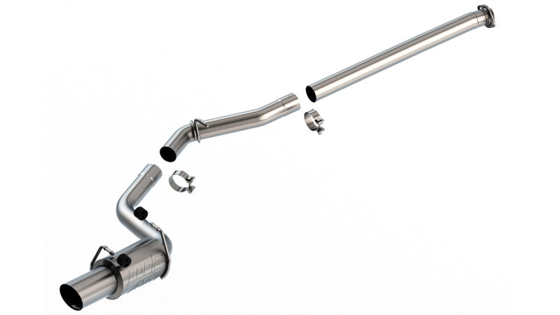 Borla 2022+ Subaru BRZ / 2022+ Toyota GR86 ATAK Cat Back Exhaust - 4.5in Stainless Tips Main image