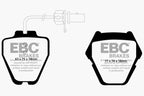 EBC 99-01 Audi A6 Quattro 2.7 Twin Turbo Sedan (8 Pad Set) Redstuff Front Brake Pads (view 2)