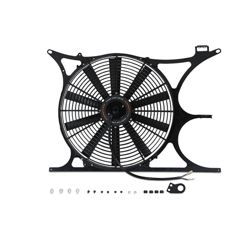 Mishimoto 92-99 BMW E36 Performance Alum. Fan Shroud Kit w/Elec. Fan Controller (NPT & Probe Incl.) Main image