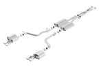 Borla 11-14 Dodge Challenger 3.6L AT/MT RWD 2Dr Single Split Rear Exit Rectangle Tip Catback Exhaust (view 2)