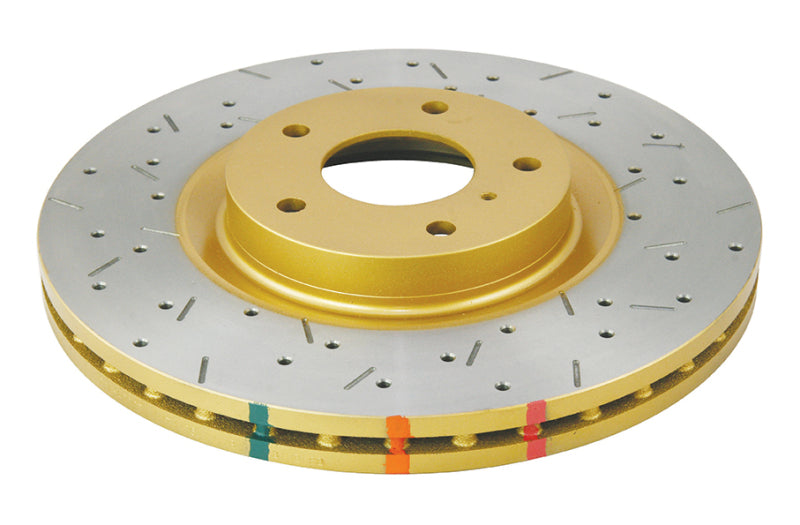 DBA 06-07 350Z / 05-07 G35 / 06-07 G35X Front Drilled & Slotted 4000 Series Rotor Main image