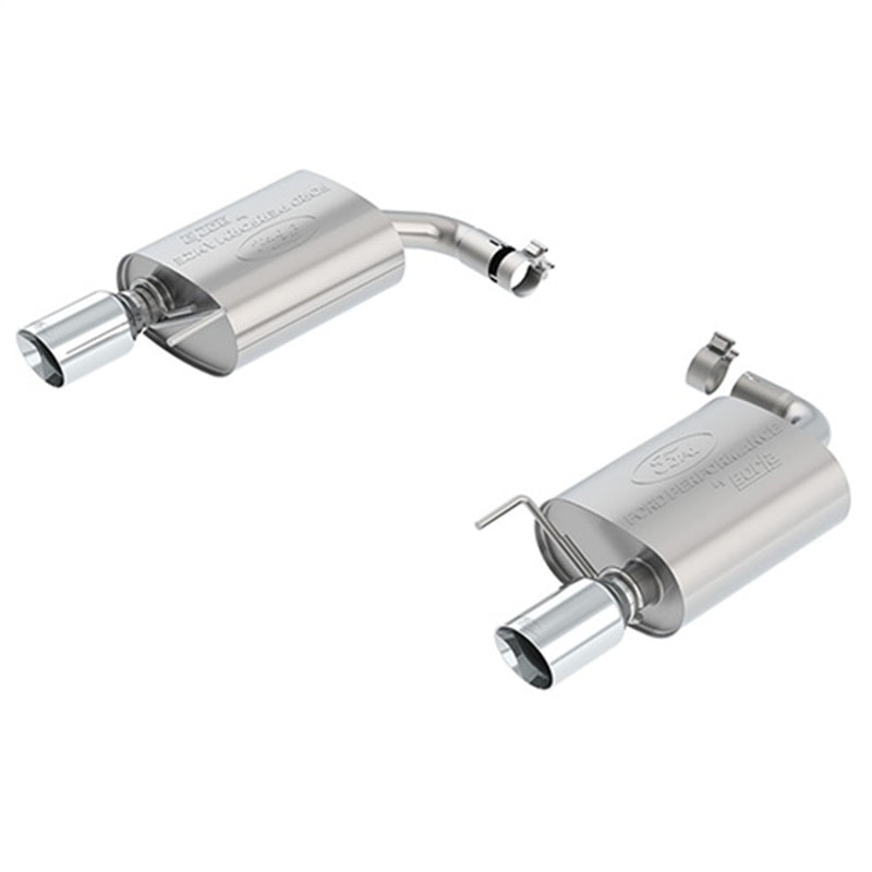 Ford Racing 2018 Mustang 2.3L Ecoboost Sport Muffler Kit - Chrome Tips Main image