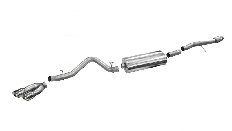 Corsa 2014-19 Sierra/Silvrd 1500 Crew/Dbl / Short/Std. Bed 6.2L V8 Polished Sport Single SideCB Ext Secondary image