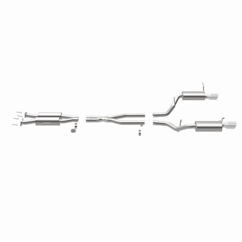 MagnaFlow 11-12 Dodge Durango V8 5.7L Dual Split Rear Exit Stainless Cat Back Performance Exhaust (view 20)