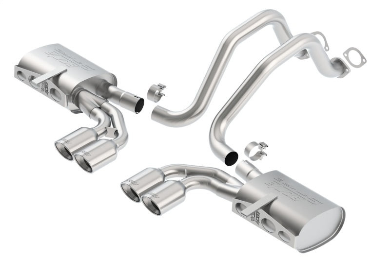 Borla 97-04 Chevrolet Corvette 5.7L 8cyl S-Type SS Catback Exhaust Main image