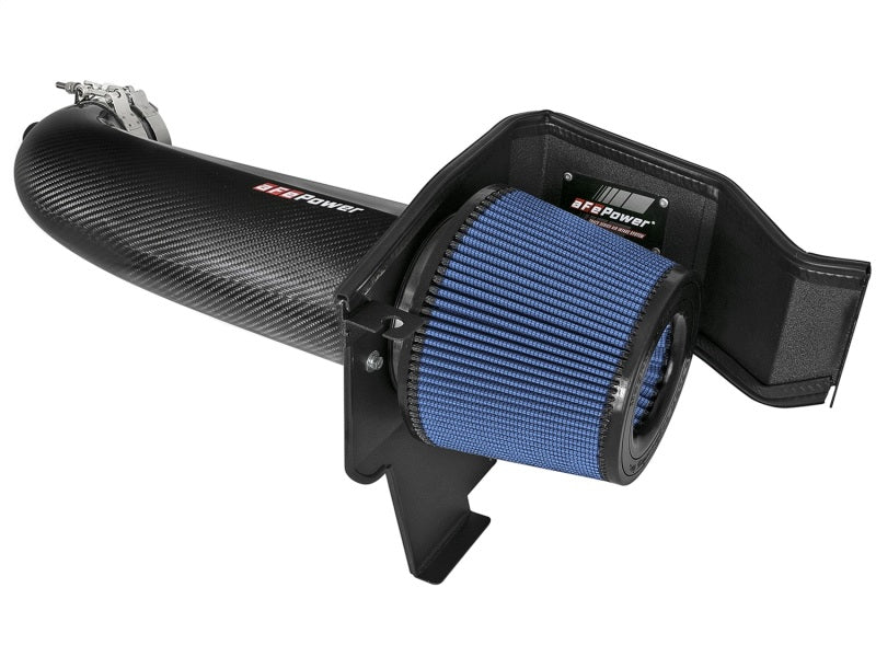 aFe MagnumFORCE Intakes Stage-2 P5R Carbon Fiber AIS 11-17 Dodge Challenger/Charger V8-5.7L Hemi Main image