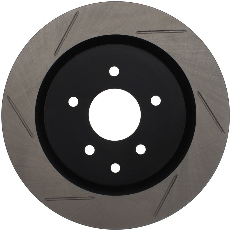 StopTech Power Slot 03-07 350z/ 03-04 G35 w/ Brembo SportStop Slotted Rear Right Rotor Main image