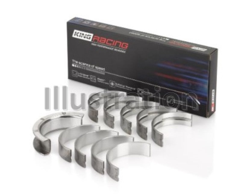 King Engine Bearings GMC LS1 / LS6 / LS3 (Size STDX) Bi-Metal Performance Main Bearing Set Main image