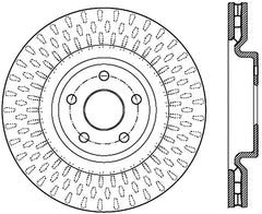 StopTech 12-13 Jeep SRT8 Front Right Slotted Sport Brake Rotor