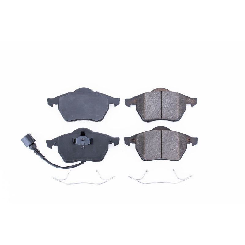 Power Stop 00-06 Audi TT Front Z17 Evolution Ceramic Brake Pads w/Hardware Main image