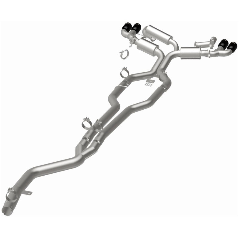 MagnaFlow BMW SPEQ Series Cat-Back Exhaust System Black Chrome (view 11)