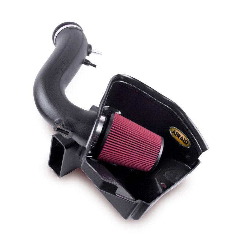 Airaid 11-14 Ford Mustang 3.7L V6 MXP Intake System w/ Tube (Dry / Red Media) (view 4)