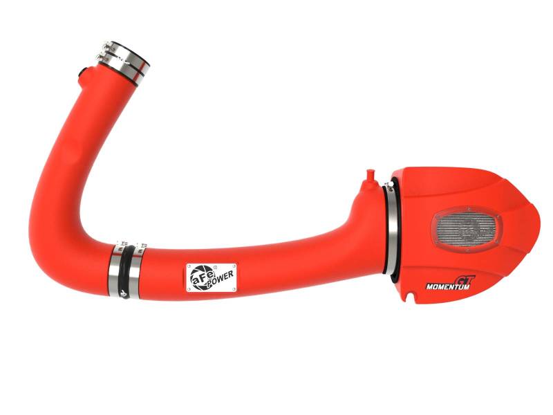 aFe Momentum GT Dry S Stage-2 Intake System 11-15 Dodge Challenger/Charger V6-3.6L (Red) (view 3)