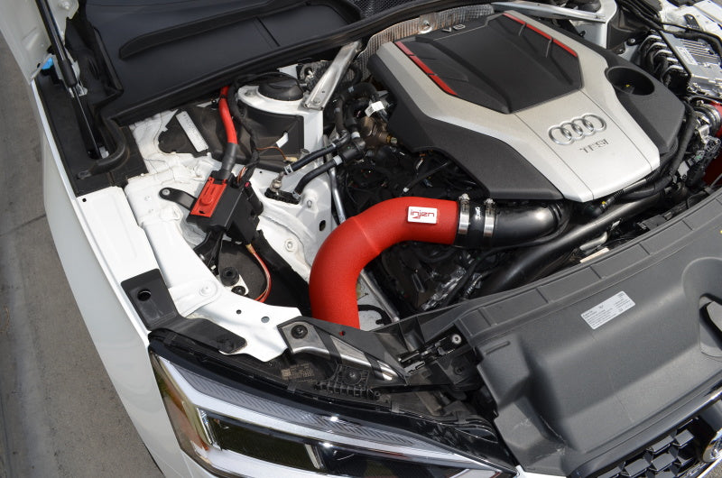 Injen 18-19 Audi S4/S5 (B9) 3.0L Turbo Wrinkle Red Short Ram Intake (view 6)