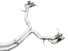 AWE Tuning 21-23 Audi C8 RS6/RS7 SwitchPath Cat-Back Exhaust - Diamond Black Tips