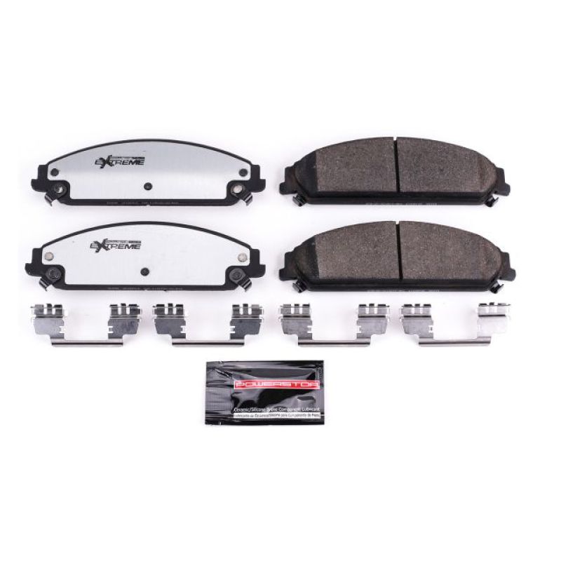 Power Stop 13-14 Chrysler 200 Front Z26 Extreme Street Brake Pads w/Hardware Main image