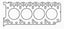 Cometic Porsche M48.00/M48.50 955.040in MLS Cylinder Head Gasket - 95mm Bore - RHS