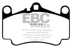 EBC 03-05 Porsche 911 (996) (Cast Iron Rotor only) 3.6 Carrera 4S Redstuff Front Brake Pads (view 2)