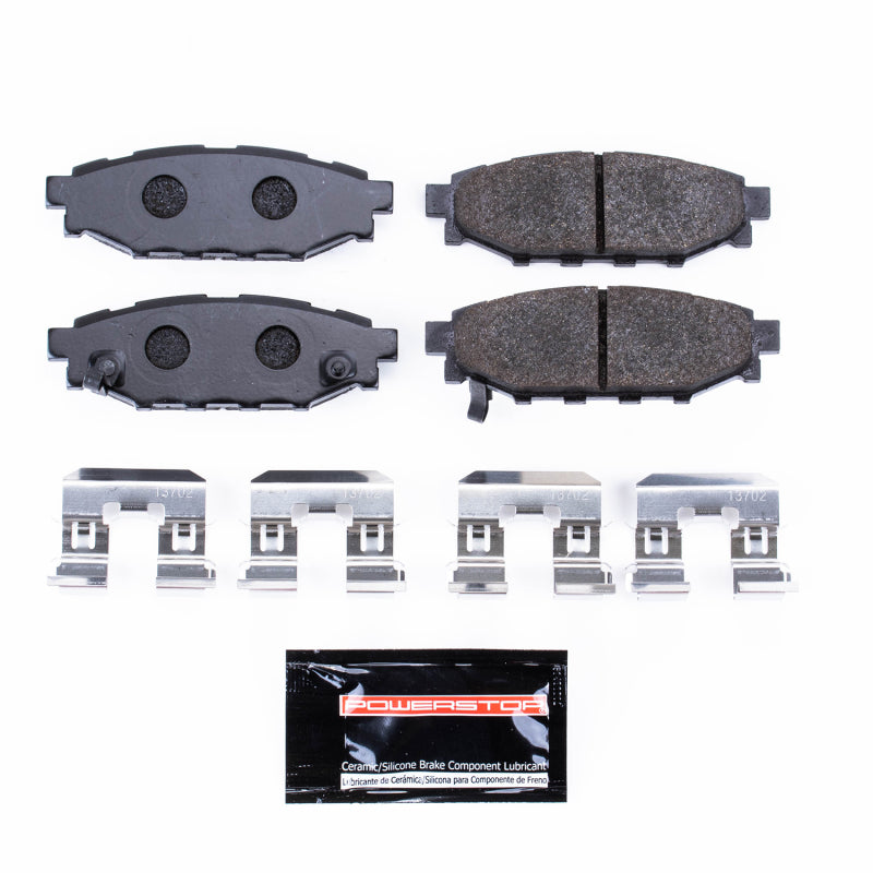 Power Stop 13-16 Subaru BRZ Rear Track Day Brake Pads Main image