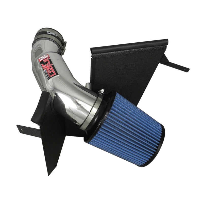Injen 13 Jeep Grand Cherokee SRT-8 6.4L V8 Wrinkle Black Short Ram Intake w/ Heat Shield (view 3)