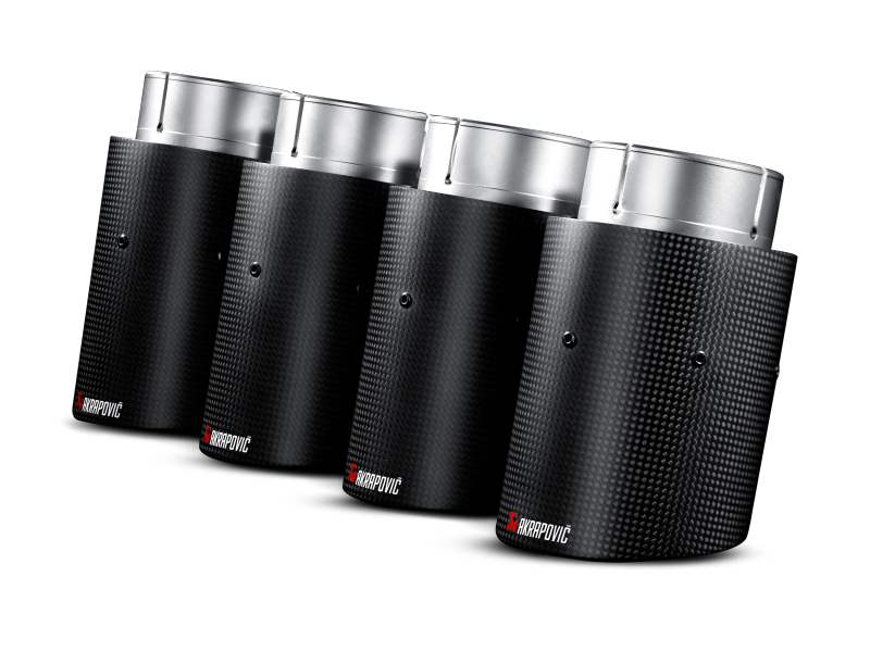 Akrapovic 11-17 BMW M5 (F10) Tail Pipe Set (Carbon) (view 4)