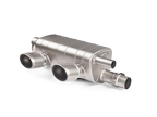 Akrapovic 16-17 Porsche 911 Carrera S/4/4S/GTS (991.2) Slip-On Line (Titanium) w/ Titanium Tips