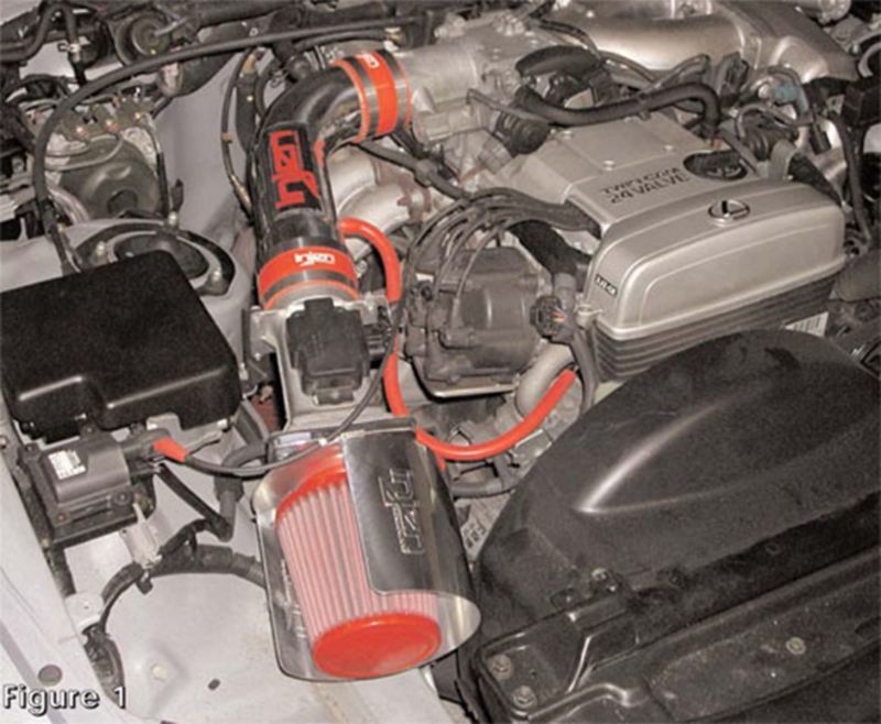 Injen 93.5-95 Supra (NA) / 92-95 GS300 SC300 w/ Heat Shield Polished Short Ram Intake (view 5)