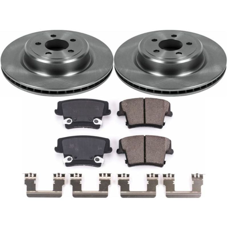 Power Stop 06-14 Dodge Charger Rear Autospecialty Brake Kit Main image