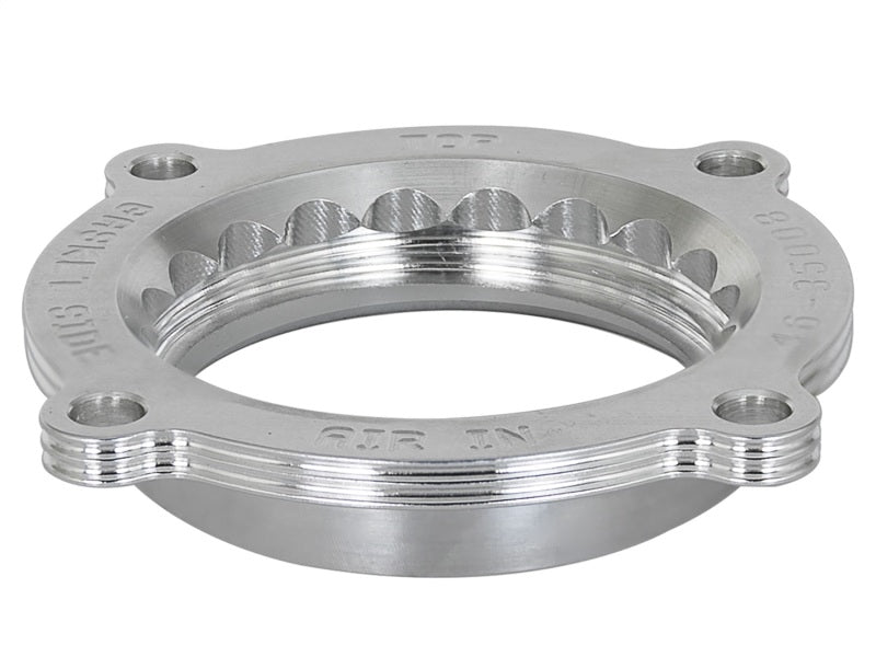 aFe Silver Bullet Throttle Body Spacer 2018+ Jeep Wrangler (JL) V6 3.6L (view 4)
