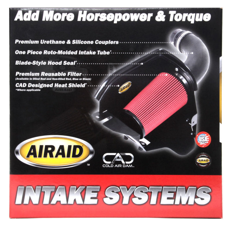Airaid 11-14 Dodge Charger/Challenger MXP Intake System w/ Tube (Dry / Black Media) (view 4)