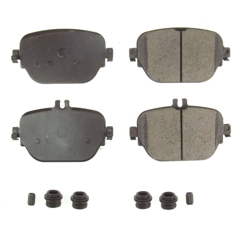 Power Stop 17-18 Mercedes-Benz E43 AMG Rear Z17 Evolution Ceramic Brake Pads w/Hardware Main image