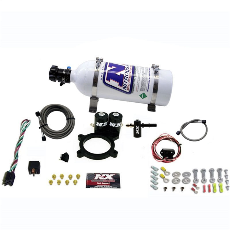Nitrous Express 2014+ GM 5.3L Truck Nitrous Plate Kit (50-250HP) w/5lb Bottle Secondary image