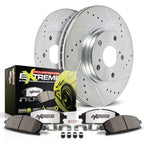 Power Stop 05-10 Ford Mustang Front Z26 Street Warrior Brake Kit (view 2)