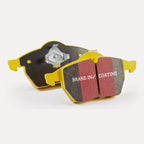 EBC 2014-2016 Maserati Ghibli 3.0L Twin Turbo (330) Yellowstuff Front Brake Pads (view 2)