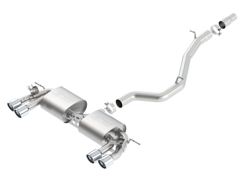 Borla 2015 Volkswagen Golf-R 2.0L Turbo S-Type CB Exhaust (view 2)