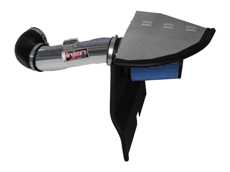 Injen 12-14 Chev Camaro SRI 3.6L V6 Polished Short Ram Power-Flow Intake System w/MR Tech&Air Fusion Main image