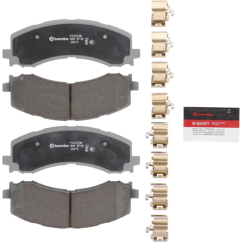 Brembo OE 2023 Ford Bronco/Expedition/21-23 F-150 PRIME Ceramic Brake Pad - Front (view 15)