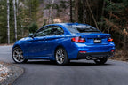 MBRP 17-21 BMW M240I 3.0L 3in Axle Back Dual Rear Exit w/ T304 SS Carbon Fiber Tips (Street Version) (view 4)