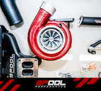 Spool Performance Billet Manifold A90 Supra 2 Port Top Mount Turbocharger Kit