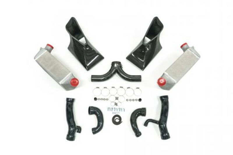 AMS Performance Porsche 997.1TT Alpha Intercooler System (For Stock Framed Turbos) (view 2)
