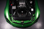 Eventuri Mercedes C190 / R190 AMG GT / GTS / GTR Black Carbon Intake + Engine Cover - Gloss
