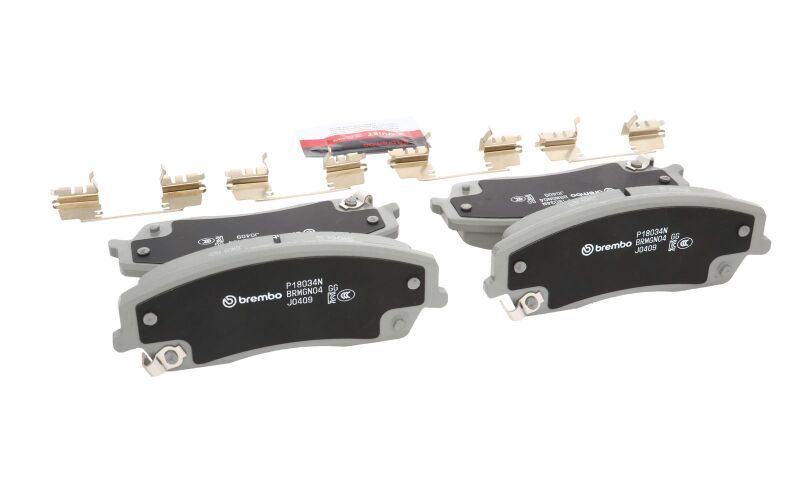Brembo 05-08 Chrysler 300/ Dodge Charger/Challenger/Magnum Front NAO Brake Pad (view 10)