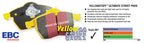 EBC 06-10 BMW M5 5.0 (E60) Yellowstuff Front Brake Pads (view 6)
