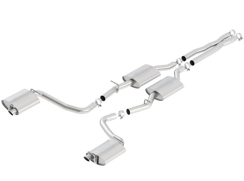 Borla 15-16 Dodge Charger R/T 5.7L No Tip Use Factory Valence Single Split Rear Exit ATAK Exhaust (view 2)