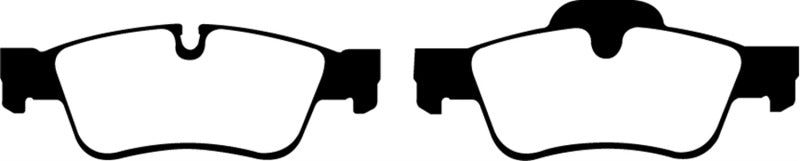 EBC 12+ Mercedes-Benz G63 AMG 5.5 Twin Turbo Redstuff Rear Brake Pads Main image