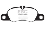EBC 09-12 Porsche 911 (997) (Cast Iron Rotor only) 3.6 Carrera 2 Redstuff Front Brake Pads (view 2)